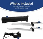 Elite Gourmet Ek9810 Professional Cordless Rechargeable Easyslice Electric Knife