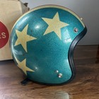Hap Jones Vintage Motorcycle Helmut - American Design With Original Box Read