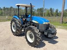 New Holland Td5040 4wd Diesel Tractor Mfwd Utility Ag Farm 88hp Pto 3pt Bidadoo