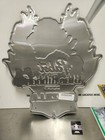 Pabst Blue Ribbon Beer Godzilla Tin Tacker Metal Display Signage Flawless New
