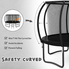 Outdoor Trampoline  Recreational Trampolines For Kids adults With Enclosure Net 