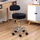 Adjustable Seat Work Shop Stool Chair Swivel Bench Bar Rolling Garage Mechanics