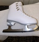 Jackson Ultima Finesse Figure Ice Skates For Girls  Size -girls Size 8 1 3 White