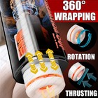 Male Masturbaters Automatic Hands-free Rotating Cup Thrusting Stroker Lubricants