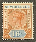 Travelstamps  Seychelles Stamps Sg  14 - 16c Mint Original Gum Hinged Mogh