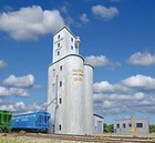 Walthers Cornerstone Ho Scale Building structure Kit Prarie Co-op Grain Elevator
