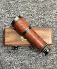 16  Nautical Brass Antique Style Marine Maritime Leather Spyglass Telescope Gift