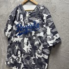 Burlington Royals Minor League Baseball Milb Camo Jersey Gamer Size 48 Used  26