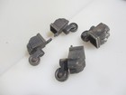 Antique Metal Furniture Castors Trolley Wheels Old Castor Vintage Old Lion Feet