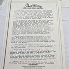 Chuck Berry 1980s Press Kit W  Original 8x10s   Biography 8-8x10s 5 Different