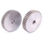 2pcs 1 Mod 45t Spur Gear 45  Steel Motor Pinion Gear Thickness 10mm
