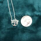 925 Sterling Silver Tree Of Life Necklace