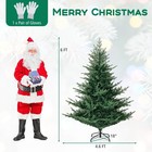 6 Ft Artificial Christmas Tree W 830 Branch Tips 260 Led Lights 8 Lighting Modes
