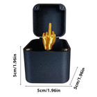 Middle Finger Surprise Pop Up Prank Gift Box Funny Gag Joke Adults Party Favor