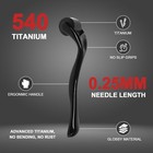 540 Titanium Derma Roller 0 25mm - Microneedle Micro Needle Roller For Men And W