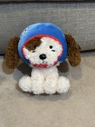 New  Fao Schwarz Huddle Buds Puppy Dog Plush 7    Football Plush