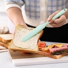 3pcs Silicone Jar Spatula Long Handle Kitchen Mixing Scraping Baking Tool