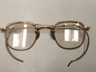 Antique American Optical Ful-vue 1 10-12k Gold Filled Wire Rim Glasses W  Case
