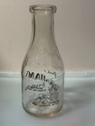 Lot Of 3 Graham Dairy Milk Bottles From Miami florida Complete Set Nice Ones 
