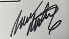 Mark Martin Personally Autographed Signed Nascar Card Racing Freeship