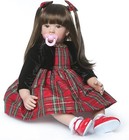 22  Reborn Dolls Baby Realistic Soft Vinyl Silicone Handmade Newborn Doll Gifts