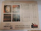 1971 Mercury Better Ideas Make Better Cars Dealer Sales Brochure All Models