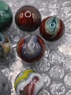 Vintage Shooter Marbles Lot-  70 -  98 - Jabo Swirls- L378