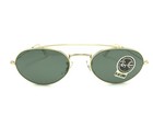 Vintage B l Ray-ban Usa W1534 Vpaw Gold Oval Gatsby Sunglasses G-15 Green Nos