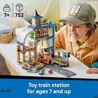 Lego City Central Train Station 60469 Building Kit  752 Pieces 