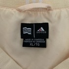 Vtg Adidas Pullover Women Xl Climashell Wind Peach Golf Mesh-lined V-neck Jacket