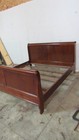 Bombay Mahogany King  Size Sleigh Bed Designer 
