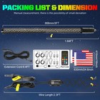 3ft Fat Led Whip Chasing Rgb Wide Diameter Thick Whip Light App   Remote Control