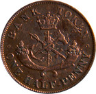 Bank Of Upper Canada 1857 1 2 Penny Token   05562 