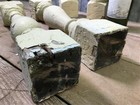 4 Balusters Cream Wood Architectural Salvage Spindles Porch Post House Trim E