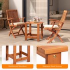 Wooden Square Side End Table 16in Coffee Table In outdoor Living Room Furniture