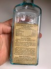 Antique Bottle Ayer   s Ayers Malaria   Ague Cure Labeled Lowell Massachusetts