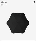 New Blunt Metro Umbrella In Black