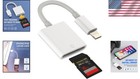  apple Mfi Certified  Sd Card Reader For Iphone ipad lightning To Sd Card Camera