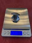 Vintage Tiny Ornate Hexagon 925 Sterling Silver Pill Box Hinged Lid W  Latch