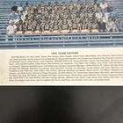 1973 Vintage Los Angeles Rams Football Team Photo Print With Player Names