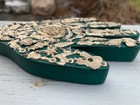 La Mano Handpainted Wood Hand Milagros 3d Mexican 6 5x4 5 Perpetuo Socorro S34