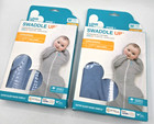  lot Of 2  Love To Dream Swaddle Up Sleep Sacks  Blue Medium 13-19lbs   6-8 5kg