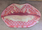 Mac Kensie Childa Kiss My Feet  Washable Bath Mat For Bathroom Use   Cotton Rug 
