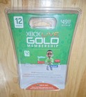  very Rare  Xbox Live Gold Membership 12-month Physical Card  collector s Item 