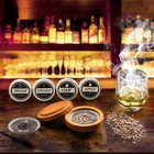 Cocktail Smoker Kit - Bourbon Drink Smoker   4 Flavors Wood Chips-old Fashioned 