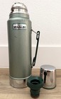 Vintage Stanley Aladdin Green Vacuum Bottle Thermos A-944dh 1 Quart Usa