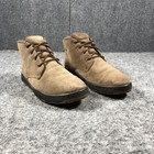 Simple Mens 10 5 Brown Suede Chukka Boots Retro Casual Shoes