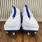 Nike Force Zoom Trout 9 Elite Baseball Cleats Mens Sz 8 5 White Blue Fb2906-105