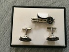 Rare Japan Training Squadron Tie Clip And Cufflinks Set