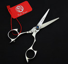 5 0 Inch 440c Sliver Salon Hair Cutting Scissors Barber Shears With Bag- Perfect